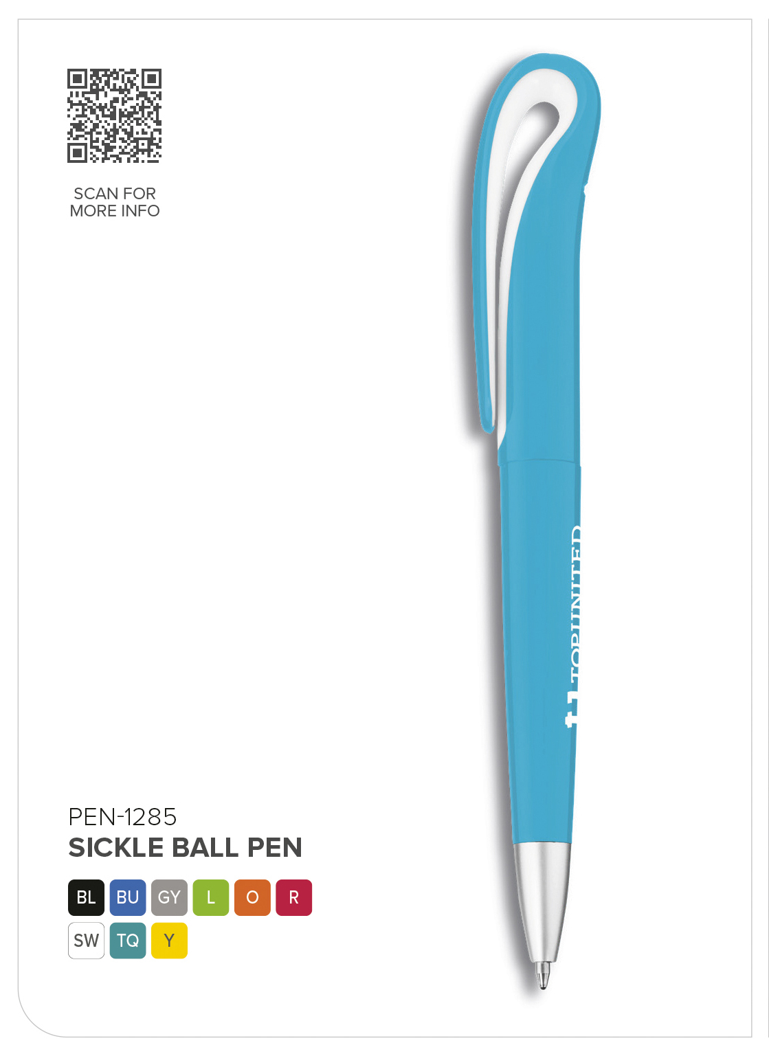 Sickle Ball Pen